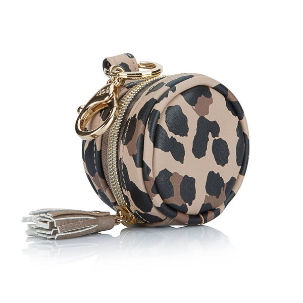 Leopard Diaper Bag Charm Pod Keychain (Leopard)