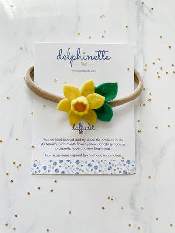 Daffodil Baby Headband