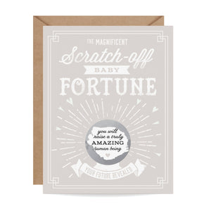 Baby Fortune Scratch-off Card