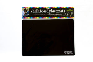 Chalkboard Plain Travel Bag Placemat