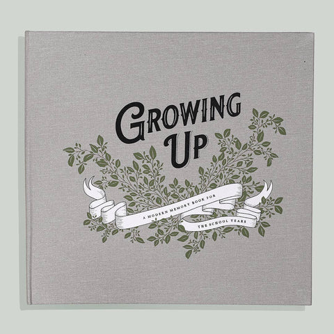 Growing Up: A Modern Memory Book for the School Years