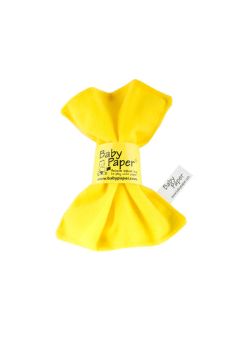 Solid yellow Baby Paper