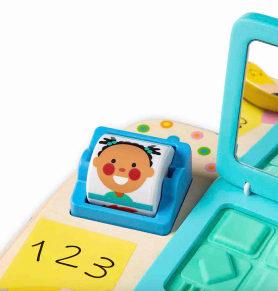 Wooden Work & Play Desktop Activity Board