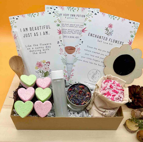 Self Love Potion Kit Enchanted Flowers - Potion kit for kids