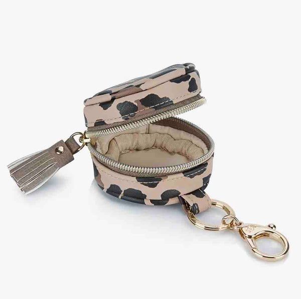Leopard Diaper Bag Charm Pod Keychain (Leopard)