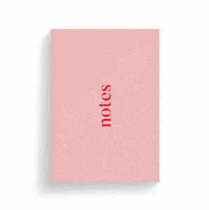 Pink Notes Notebook