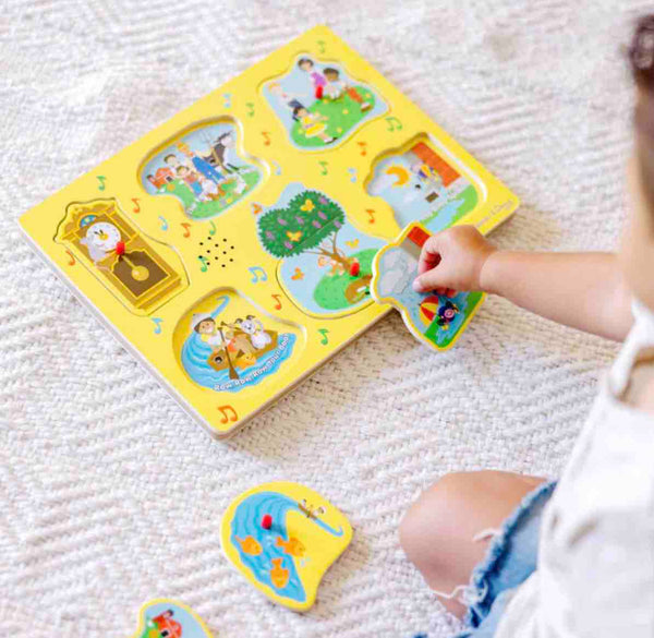 Sing-Along Nursery Rhymes Sound Puzzle - Yellow