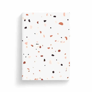 Coral Terrazzo Notebook