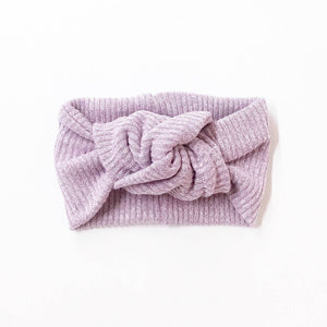 Classic Turban- Marled Lavender