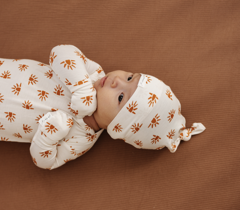 sunshine dreams bamboo infant mittens
