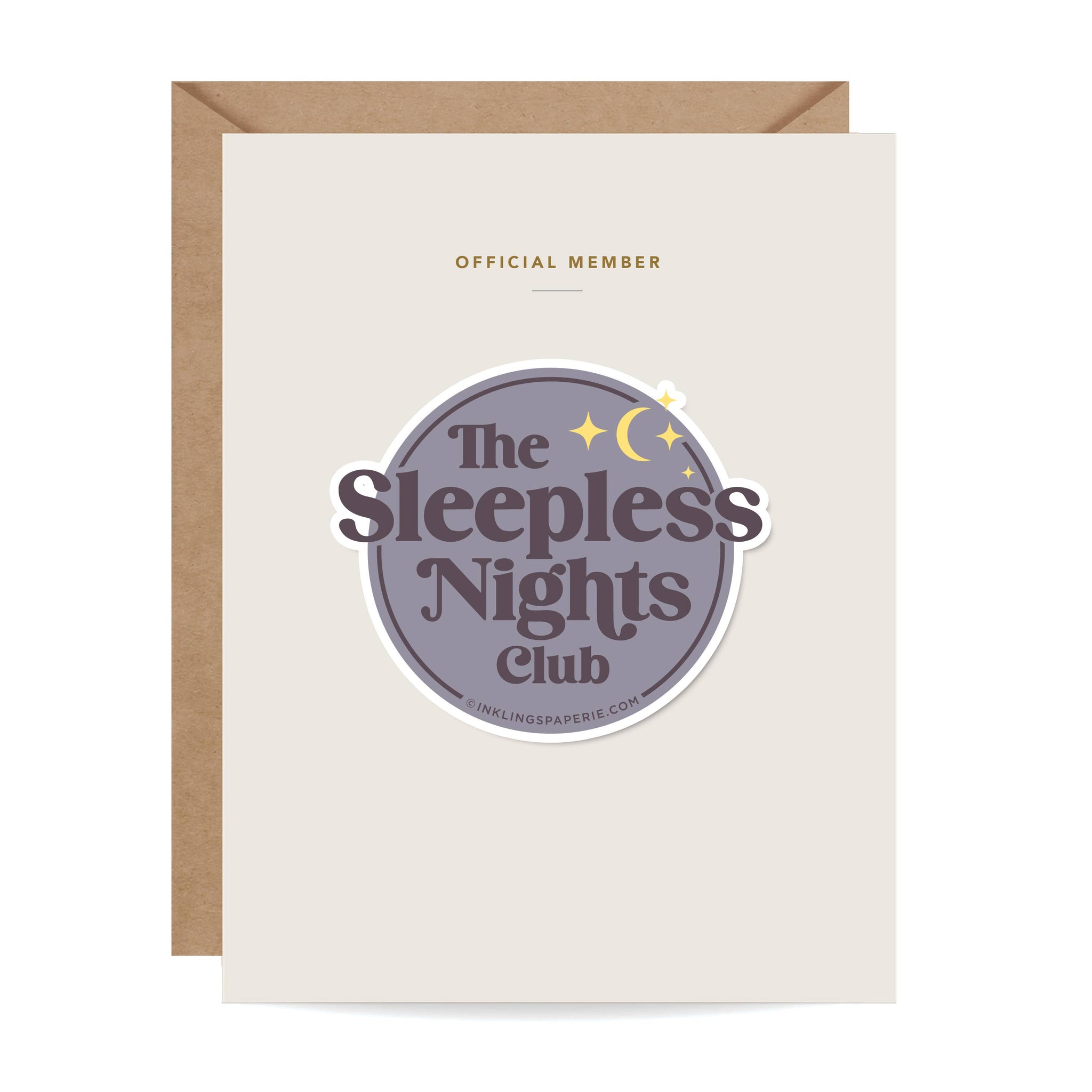 Sticker Card - Sleepless Nights Club