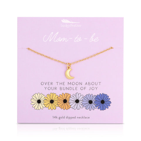 Spring Celebrations Necklace - Mom-to-Be (Moon)
