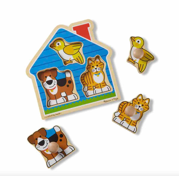 House Pets Jumbo Knob Puzzle - 3 Pieces