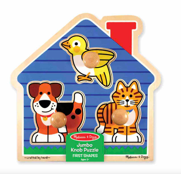 House Pets Jumbo Knob Puzzle - 3 Pieces