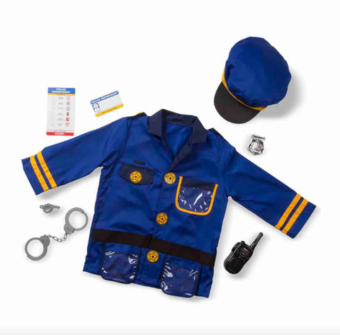 Police Officer Role Play Costume Set