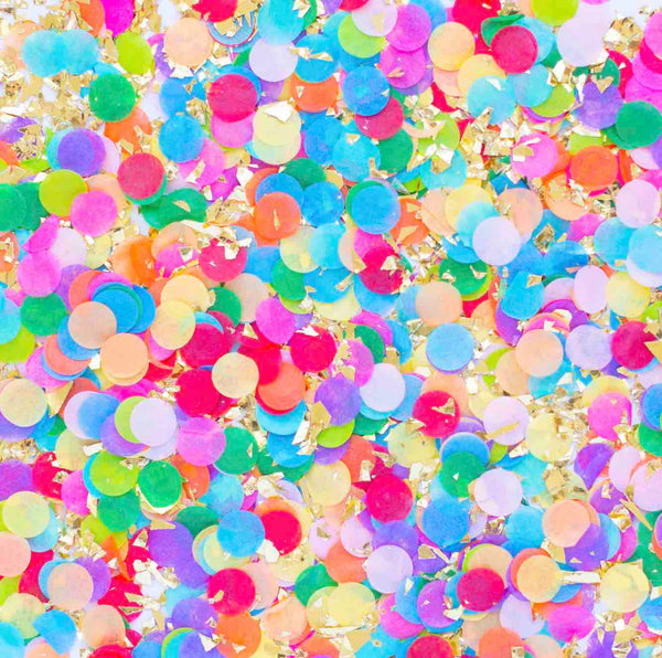 Rainbow Artisan Confetti