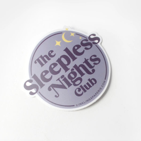 Sticker Card - Sleepless Nights Club