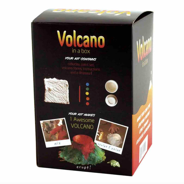 DIY VOLCANO IN A BOX